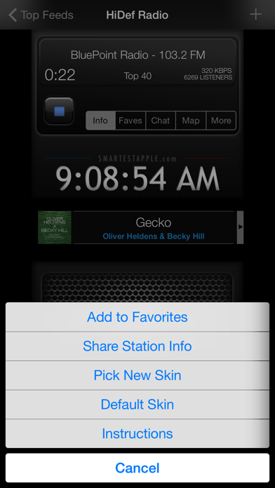 HiDef Radio screenshot 1