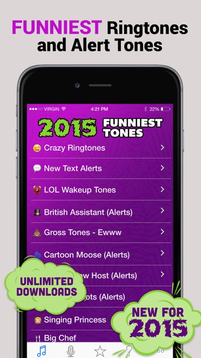2015 Funny Tones Pro - LOL Ringtones and Alert Sounds Screenshot