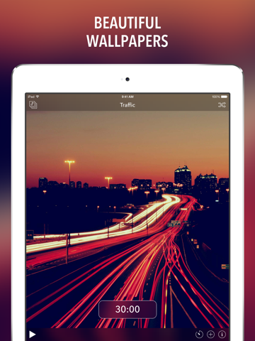 Relax Sounds - Relaxing Nature & Ambient Melodies - Help for Better Sleep, Baby Calming, White Noise, Meditation & Yoga iPad screenshot 5 - Health & Fitness app