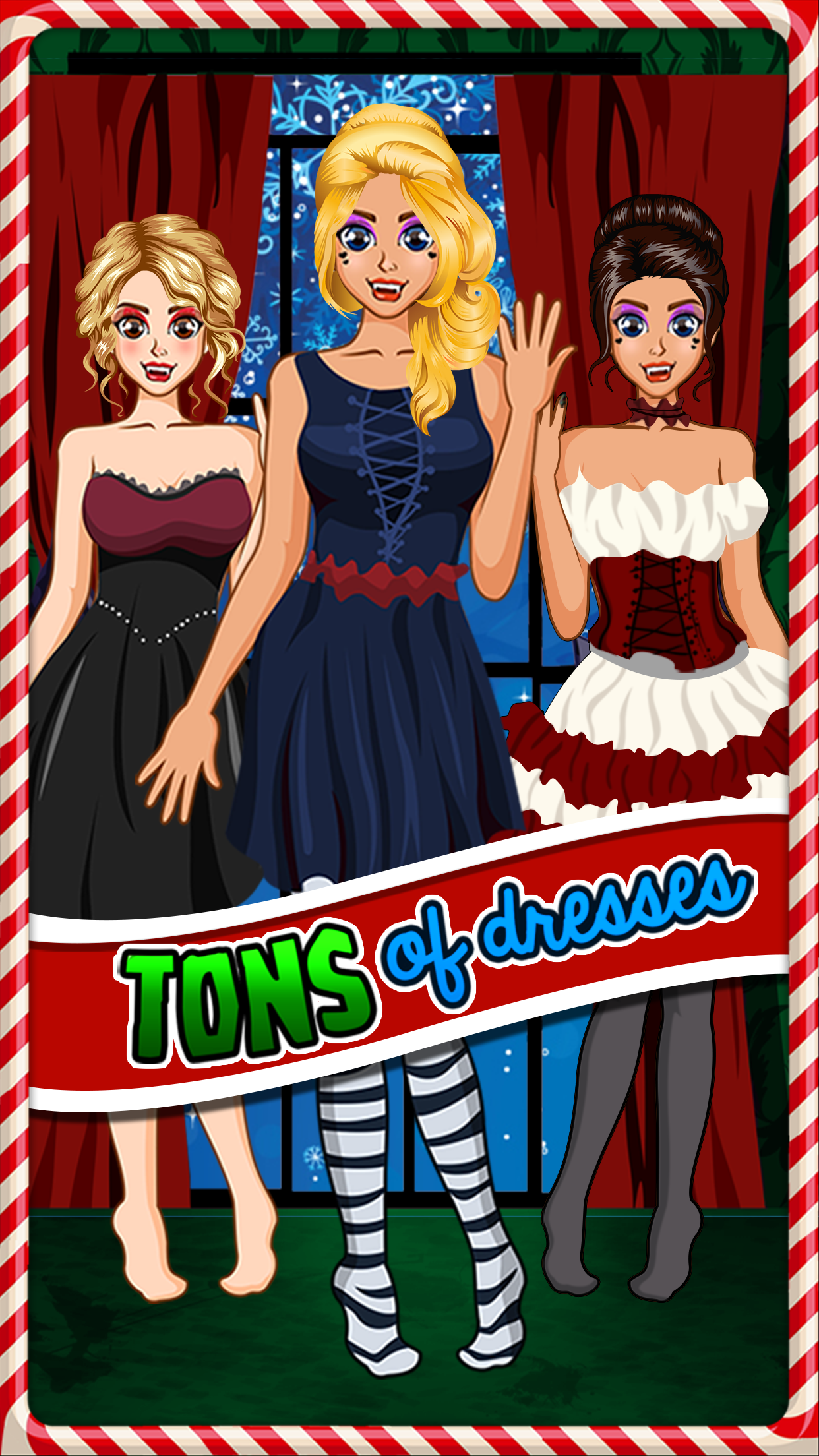 Princess Beauty Fashion Salon Spa -  Best Fantasy Monster Girls Dress up Games for Kids & Girls Free