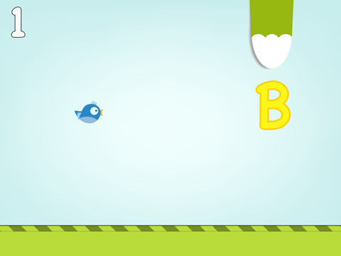 ABC Flappy Game - Learn The Alphabet Letter & Phonics Names One Bird at a Timeのおすすめ画像1