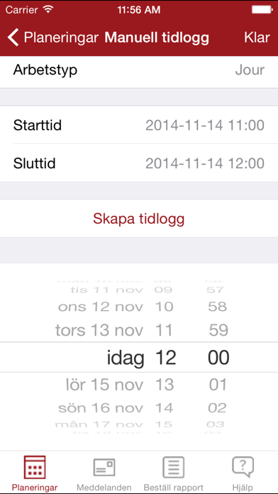 Screenshot #2 pour Tidsvar