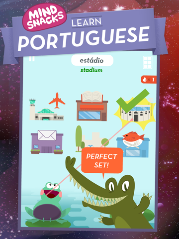 Learn Portuguese by MindSnacksのおすすめ画像1