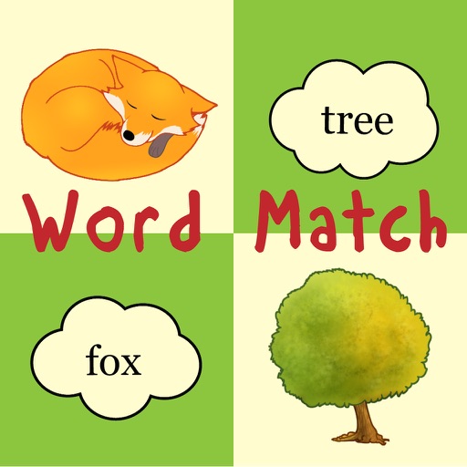 Ferdinand Fox's Word Match Game for preschool kids & early readers iOS App