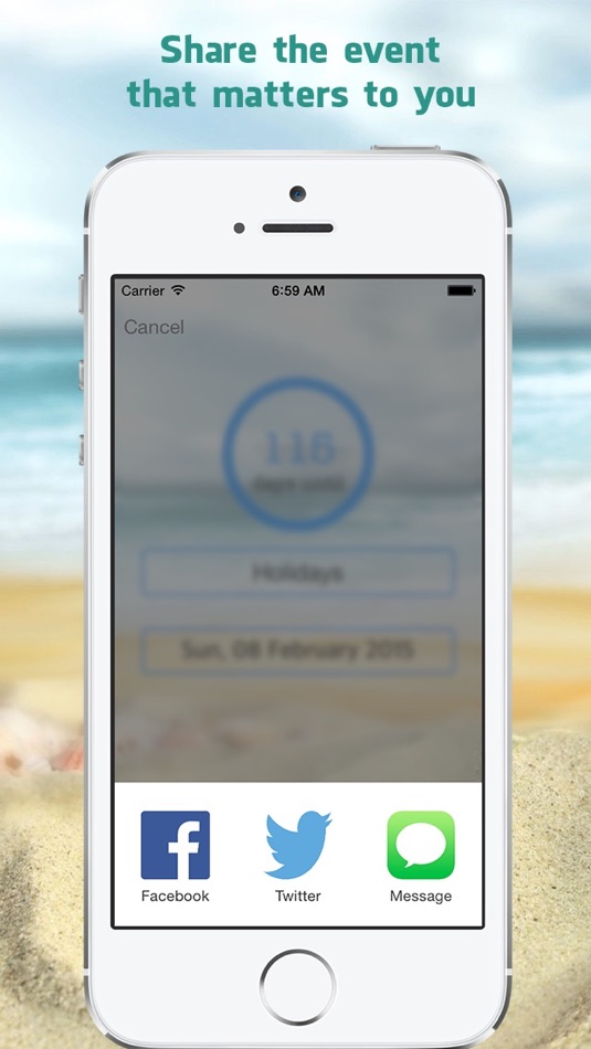 #4. Days Left - Countdown to Event Date (iOS) 由: Istiak Islam