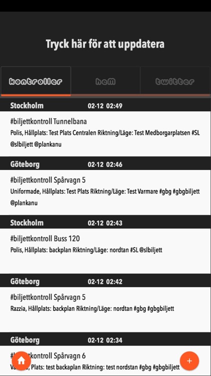 Biljettkontroller Fri