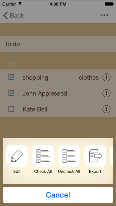 Screenshot #3 pour Check.List