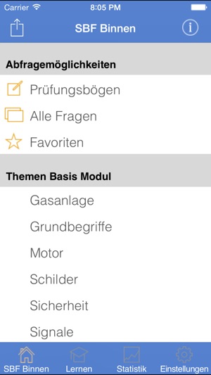 SBF Binnen App - Sportbootführerschein Binnen(圖2)-速報App