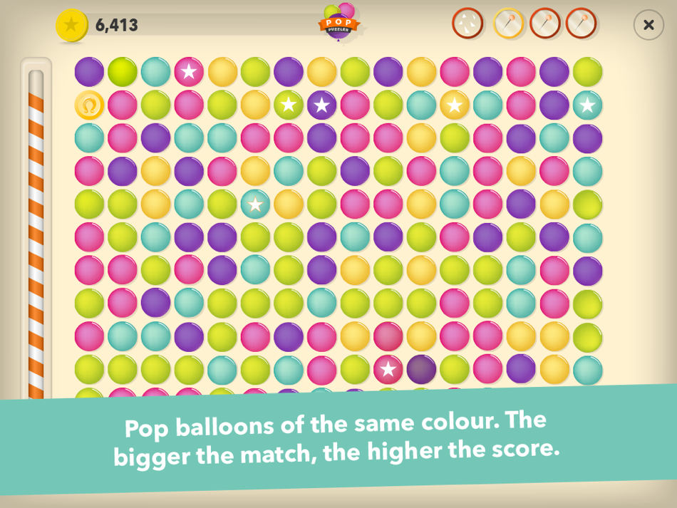 #2. Pop Puzzler Bubble Popping Game (iOS) By: Core 10 Gaming