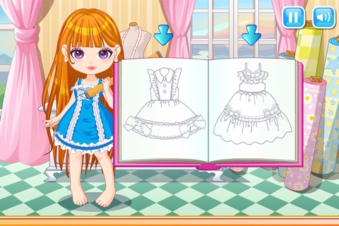 Make your fashion dress - Build your own dress with this fashion game screenshot 2