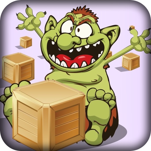 Hungry Troll Invasion - Speedy Collecting Game for Kids Free Icon