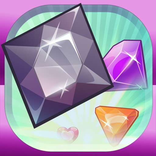 Jewel Match Mania - Matching splash diamond and gems puzzle games for free icon