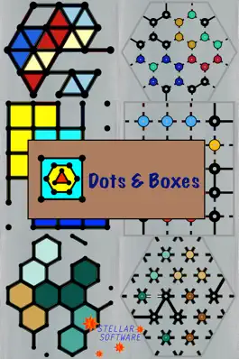 Game screenshot Dots & Boxes - with Triangles & Hexagons, Coins & Strings mod apk
