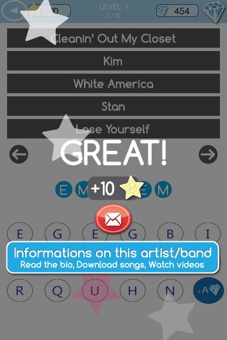 Bands, Singers & Songs Quiz screenshot 4