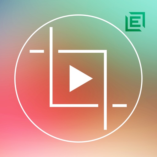 Crop Video Square PRO - Video Editor for Pinch Zoom Adjust Resize and Crop Your Movie Clip Into Square or Rectangle Size for Instagram icon