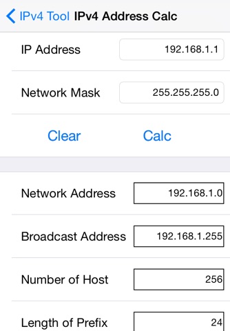 IPv4Tool screenshot 2