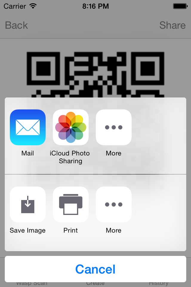 iPhone screenshot