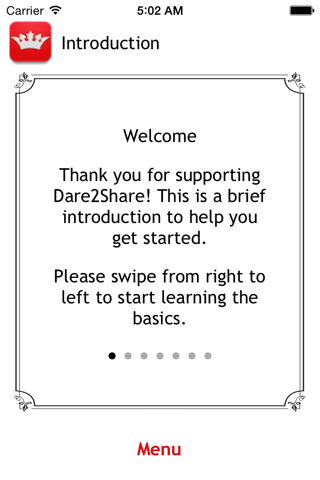 Dare2Share English screenshot 2