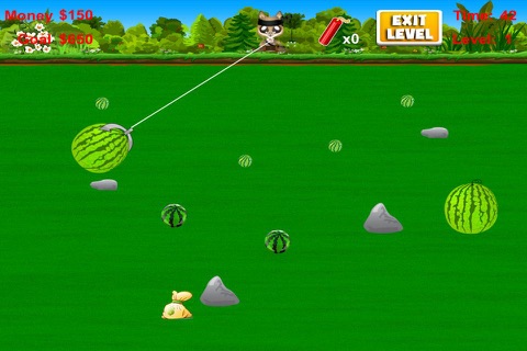 Alpaca Ninja Claws - Crazy Fruit Grabber - Free screenshot 4