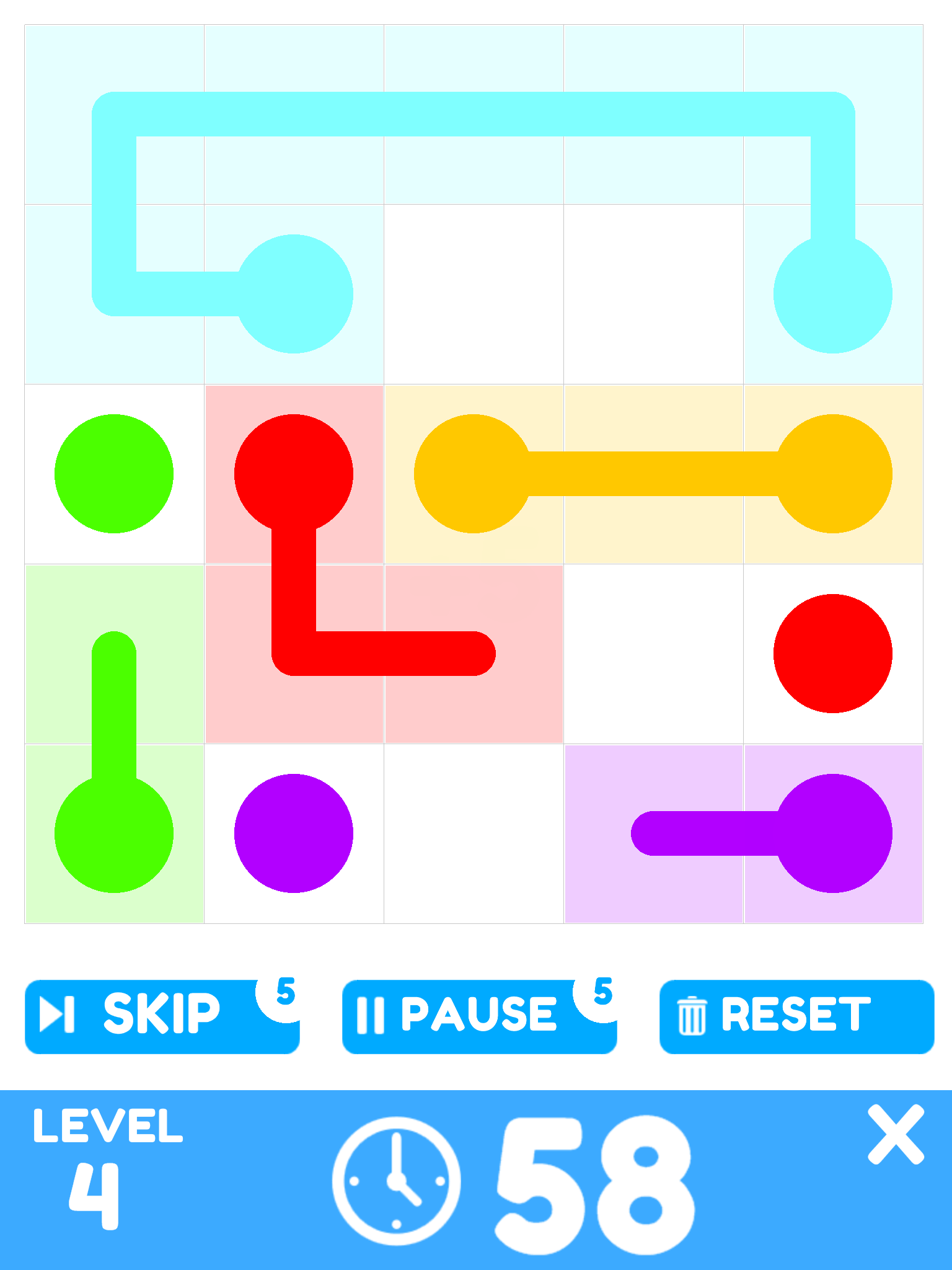 Aaaargh! Only 1 Minute To Connect A Lot Of Dots