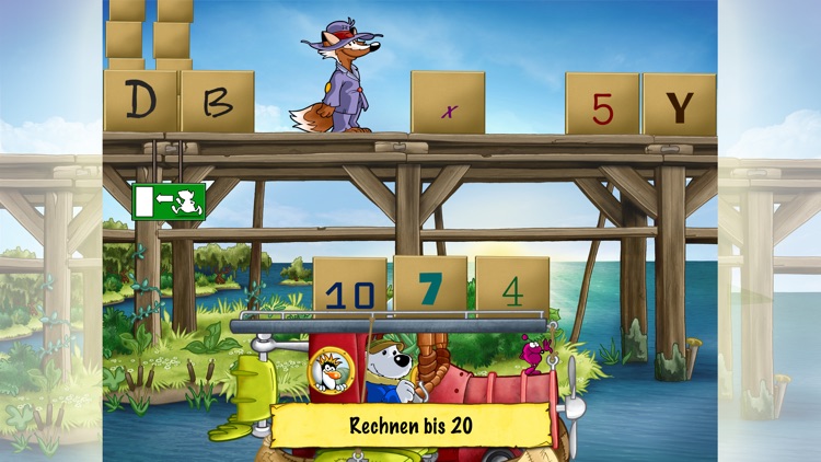 Deutsch und Mathe 1. Klasse: Emil & Pauline auf dem Hausboot - Rechnen und Lesen für Vorschule und Grundschule