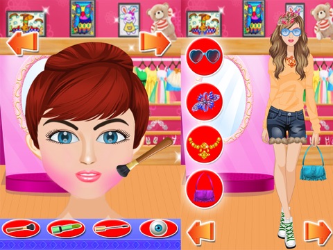 Screenshot #5 pour Paris Fashion Girls Makeover maquillage & Spa Salon de beauté