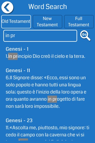 Italian Bible Offline screenshot 4