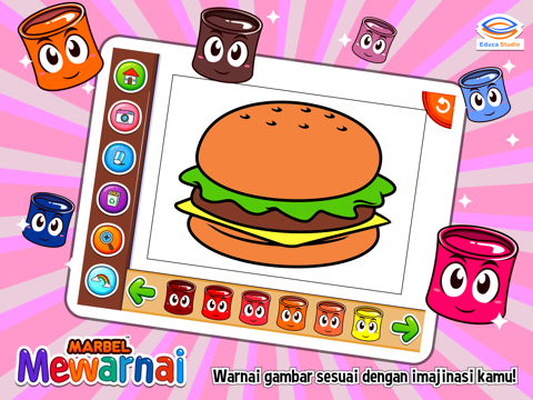 Screenshot #6 pour Marbel Mewarnai