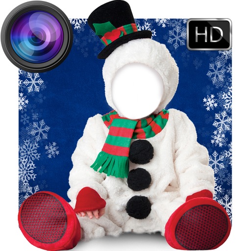 Christmas Baby Photo Montage HD FREE icon