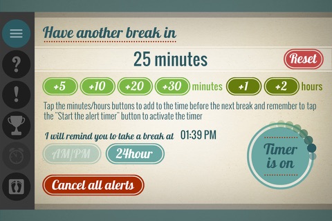 Get Up - Work Break Timer screenshot 3