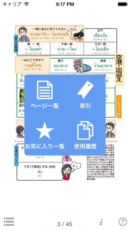 指さし会話  ビジネスタイ語　touch＆talk　【personal version】