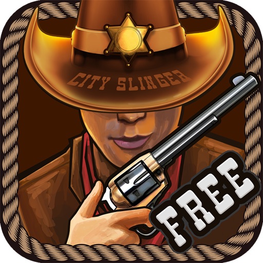 City Slinger Western Shootout - Cowboys & Outlaws Gun Fight FREE icon