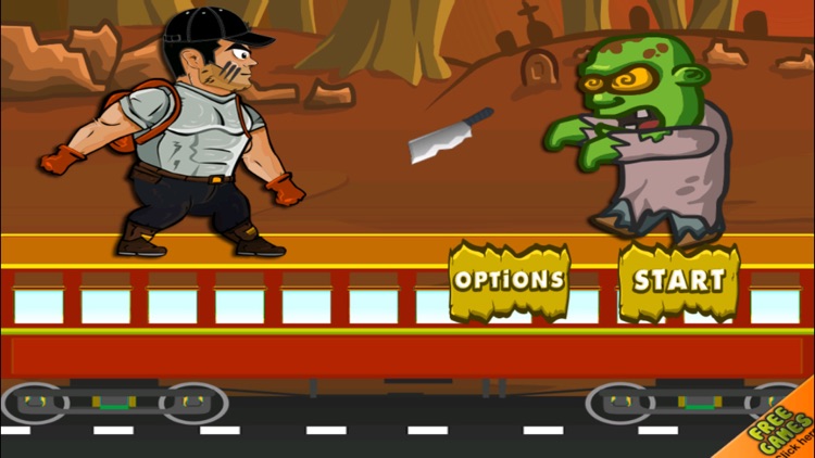 A Zombie Train Escape - Undead Survival Getaway Rush FREE screenshot-3