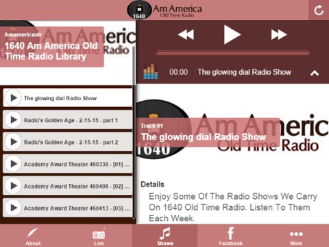Screenshot #4 pour Am America Old Time Radio