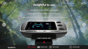 Suunto EON Steel screenshot