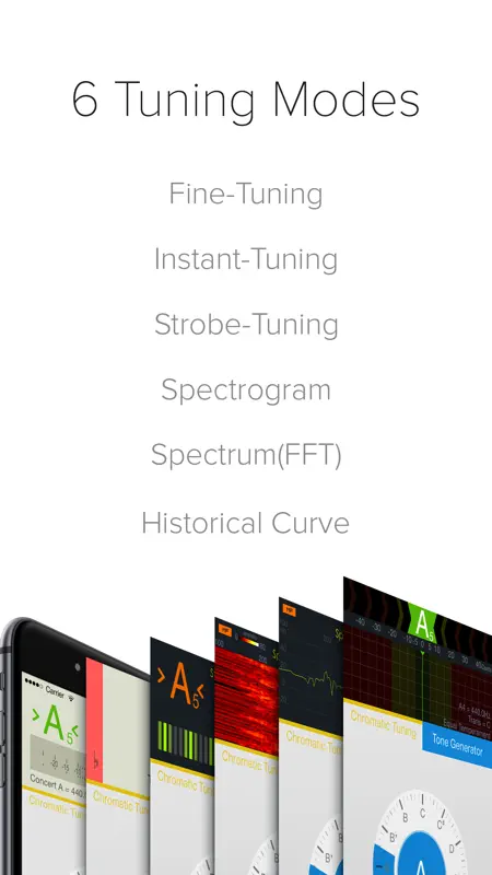 insTuner - Chromatic Tuner with Tone Generator screenshot 2 of 5