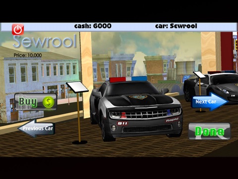 Mad Police Racing iPad screenshot