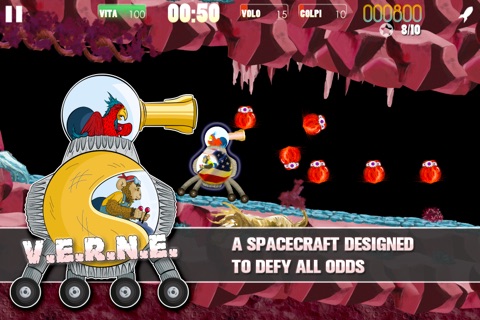 Martian Caves - Enter and racing on Mars, Fly, play the new fantasy game 2D and enjoy your adventure! screenshot 4