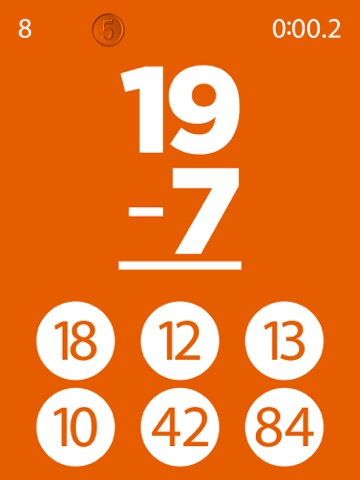 Math Speed Drill iPad screenshot 5 - Games app