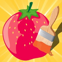 图画书 游戏有很多图片，如苹果，香蕉，葡萄，柠檬，梨，草莓：水果和蔬菜的幼儿和儿童。 学习 幼儿园，学前班或幼儿园