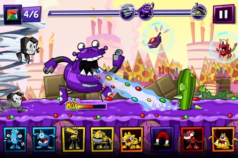 Mixels Rush - Use Mixes, Maxes and Murps to Outrun the Nixels screenshot 2