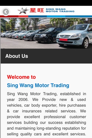 Sing Wang Motor & Credit Pte Ltd screenshot 2