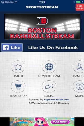 BOSTON BASEBALL STREAM screenshot 2