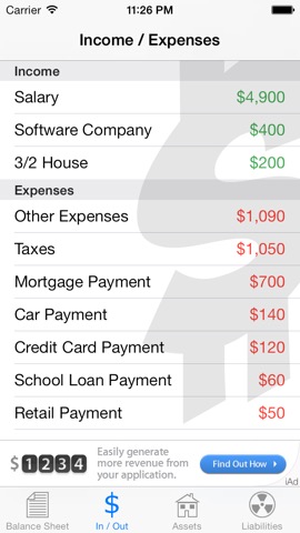 Cashflow Balance Sheetのおすすめ画像3