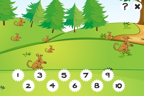 123 Count-ing Number-s Kids Game-s: Free Play-ing & Brain Training With Dogs screenshot 4