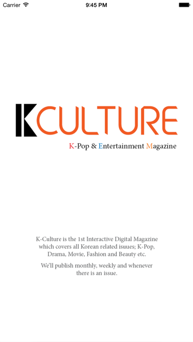 Screenshot #1 pour K Culture APP