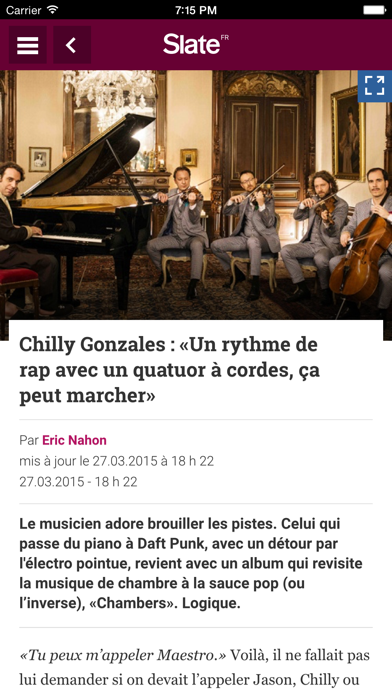 Screenshot #3 pour Slate.fr