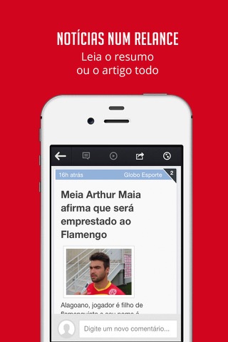 Últimas notícias do Flamengo - Não Oficial Edição screenshot 3