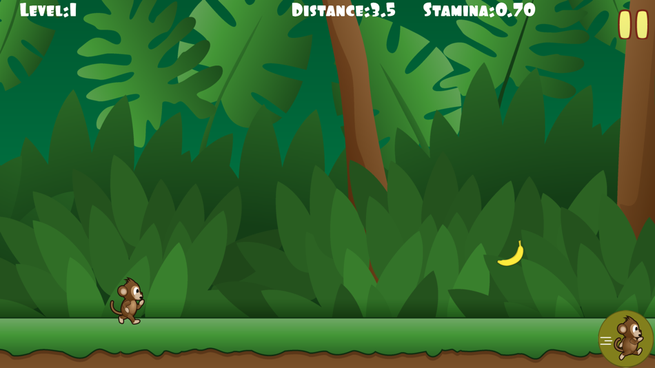 #1. Monkey Run - The Endless Marathon Game (iOS) Podle: Alpar Gal
