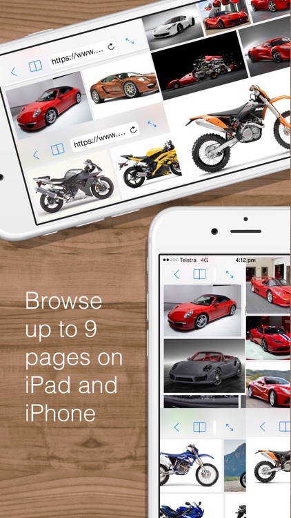 Split Web Browser: Fast Multitasking and Full Screen Multiple Tab Browsing for iPhone and iPad screenshot-4